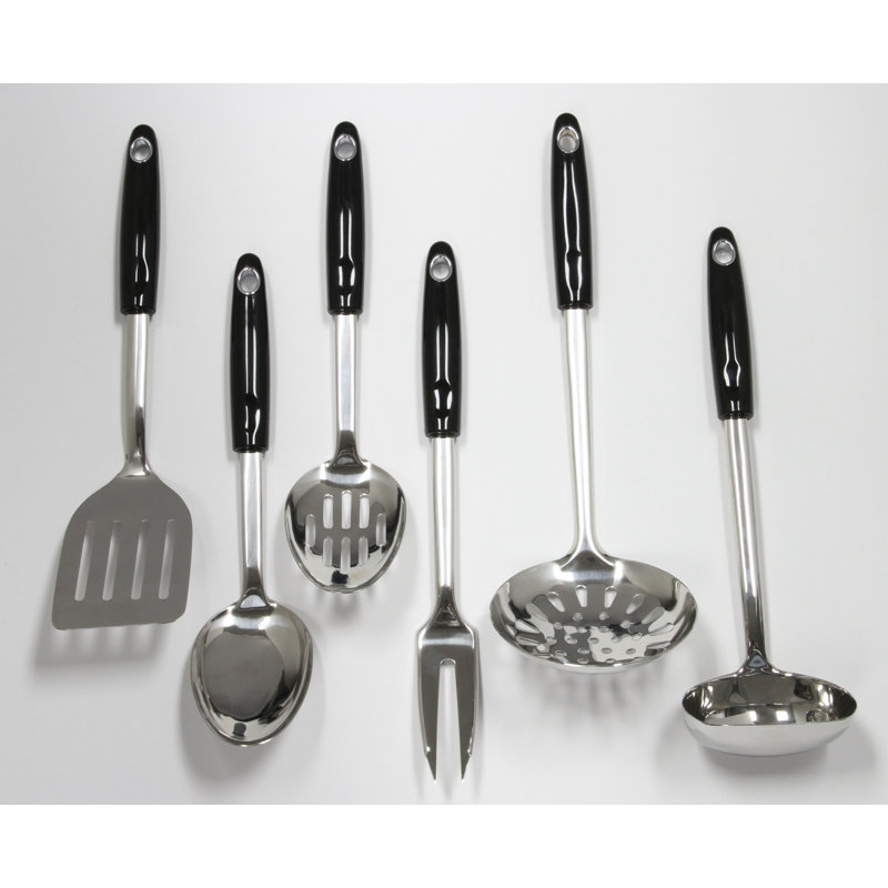 Heavy Duty Stainless Steel 6-Piece Kitchen Utensil Set