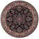 Zabul Tufted Black/Pink/Red Rug