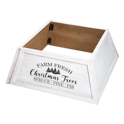 Colliers d'arbre de Noël trapézoïdaux en bois