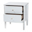 Table de chevet 2 tiroirs Lucera-2110547350
