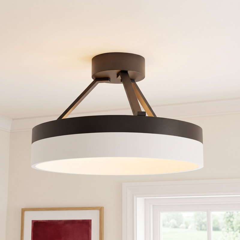 Danica Acrylic LED Semi Flush Mount
