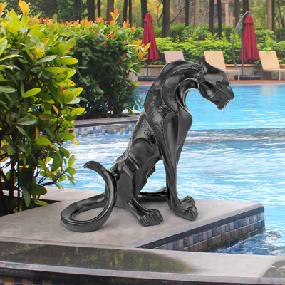 Figurine Rampant Tranquility Jungle Panther