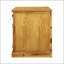 Élégant et fonctionnel bureau en bois d'acacia avec tiroirs et armoire en verre, parfait pour le bureau à domicile et les espaces d'étude