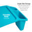 Bureau pour enfants 22,25 ", plateau d'activité, dessin, empilable, portable, plastique-81245425