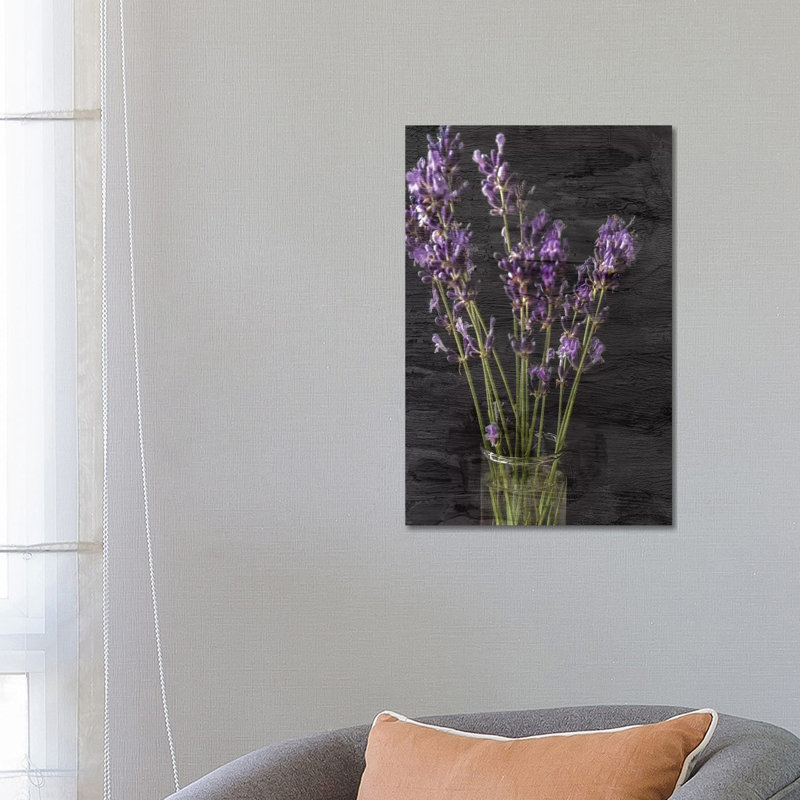 Lavender Jar I by Kimberly Allen - Wrapped Canvas Gallery-Wrapped Canvas Giclée, 66.04cm H x 45.72cm W