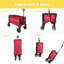 Chariot utilitaire pliable avec roulettes-115212538