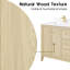 Meuble-lavabo double 54 po Aura avec plateau et dosseret en marbre d'ingénierie Aura-859022392-1011255449