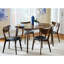 Chaises d'appoint ouvertes (ensemble de 2)