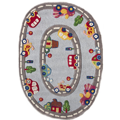 Tapis gris Ashana