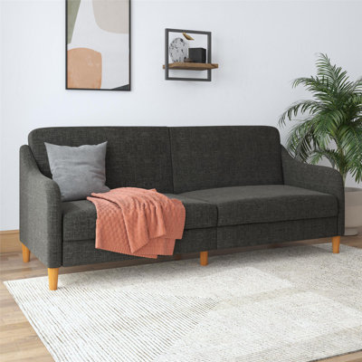 2 Seater Linen Blend Sleeper