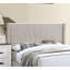 Lit plateforme tapissier brun
