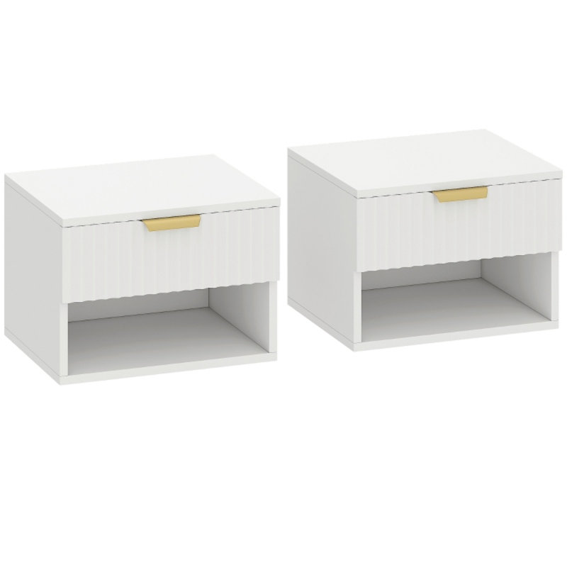 40cm W Bedside Table