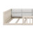 Maily Wood Full Size Upholstered Platform Bed with Guardrail and Pillow-1943433221