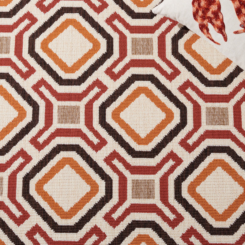 Amatia Performance Geometric Indoor/Outdoor Area Rug, Rectangle 2'7" x 5'