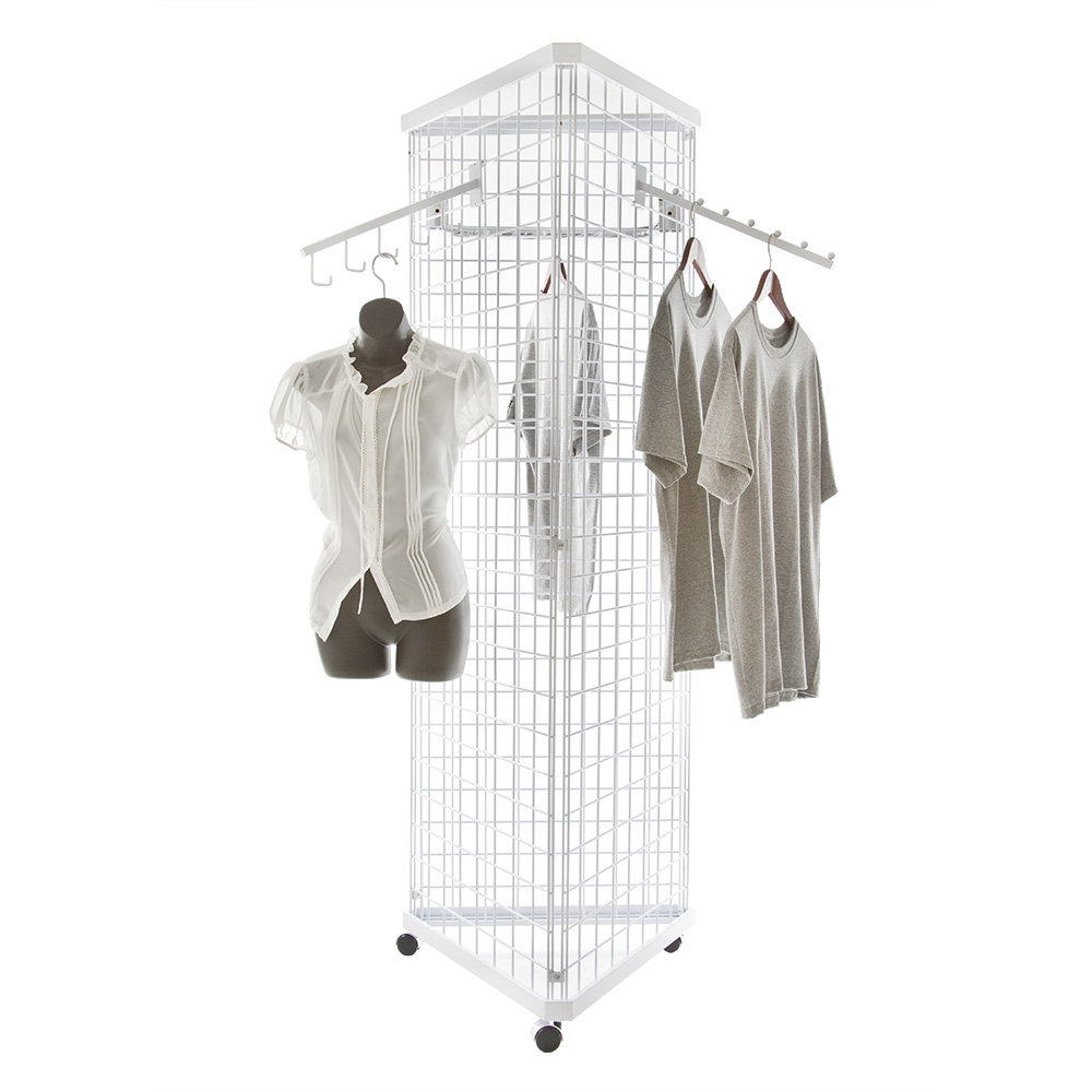 21'' W Metal Merchandiser with Wheels WFX Utility™ 