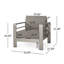Chaise de patio avec coussins Ace-404818674
