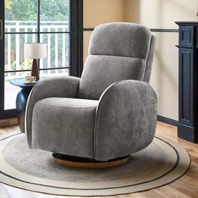 Fauteuil inclinable, oscillant et électrique 32,25 po Barrau Cuddle avec appui-tête et soutien lombaire