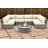 Lsi Fully Assembled 7 Peice Sectional Seating Group With Sunbrella Cushions And Fire Pit-606470885