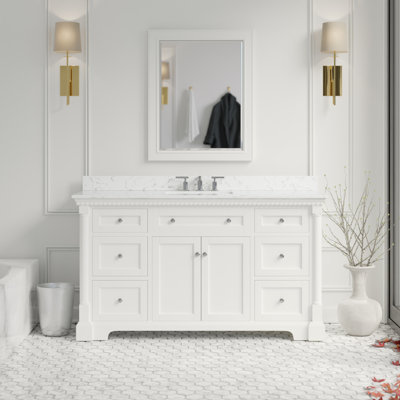 Ensemble de meuble-lavabo simple 60 po Fossen
