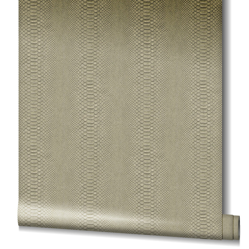 Minoris Textured Snake Skin Sheen Wallpaper Roll 10.05m x 0.70m