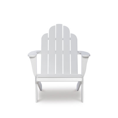 Langport Outdoor Adirondack Chair With Ottoman