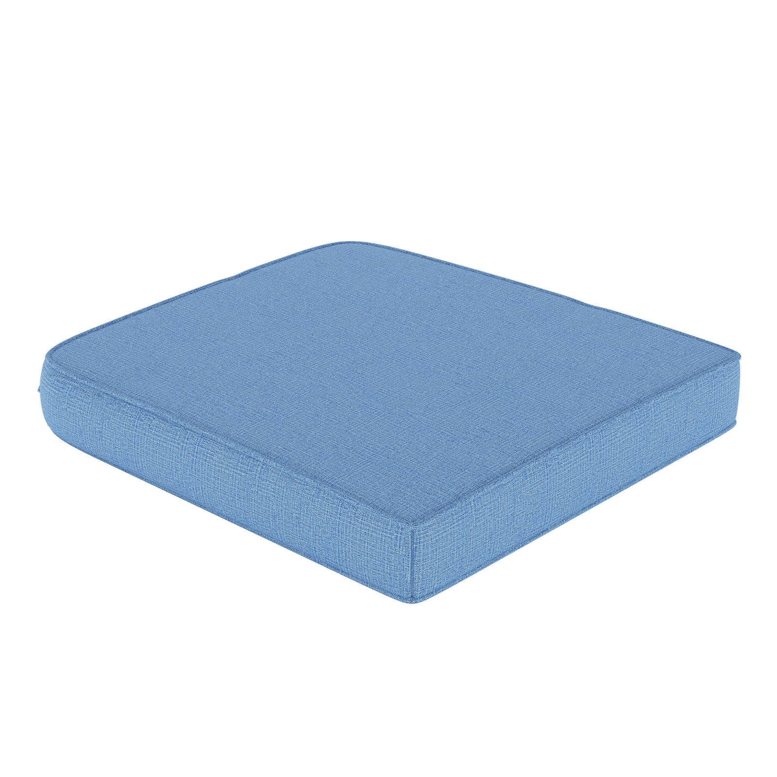 Sunbrella® Seat Cushion, Cast Ocean Sunbrella® Plainweave, 20" W x 18" D