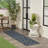 Foundry Select Versatile Diamond Navy Blue Indoor/Outdoor Area Rug-669152364