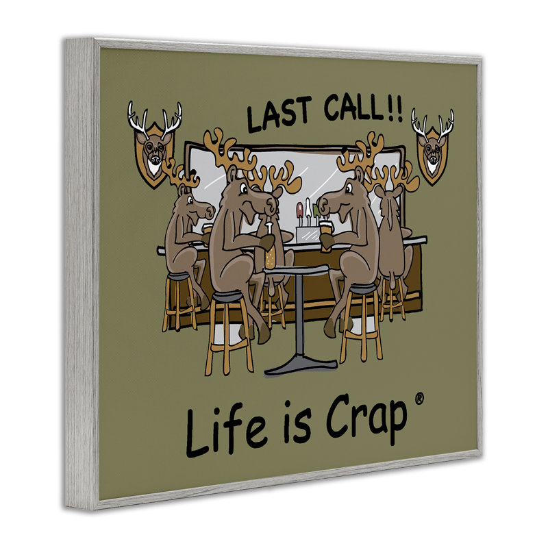 «Last Call at Bar Giclee» par LIC, Estampe numérique Farmhouse, H 16 po x l 20 po