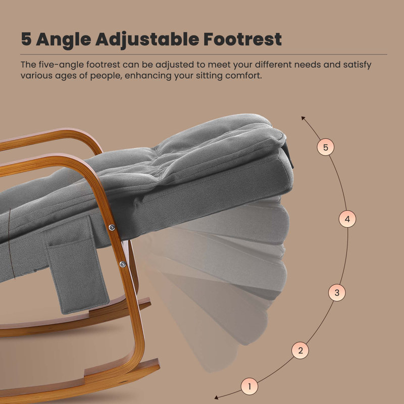 Chaise berçante Mistee