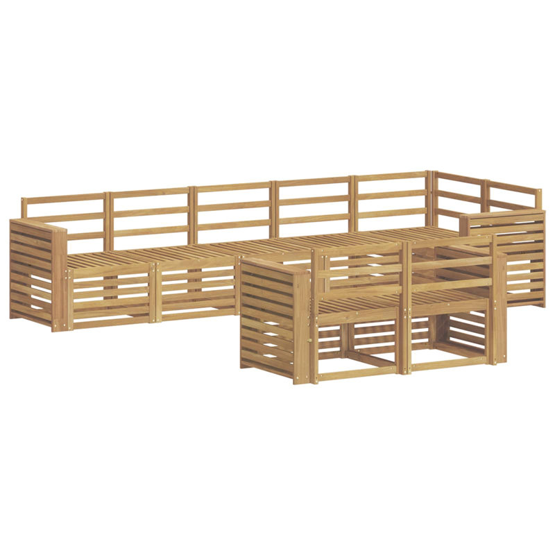 251cm Wide Patio Sofa, 8