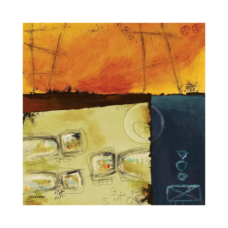Unity III 1 Piece Wrapped Canvas Painting, 66.04 cm H x 66.04 cm W x 1.91 cm D