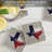 August Grove® Texas Flag Home 4-Pack Tumbled Tile Coaster Set