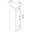 Berend 1 Door Manufactured Wood Wardrobe