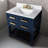 Doucette 30" Single Bathroom Vanity Set with Carrara White Marble Top-1277733743-1300959008
