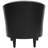Kronos Faux Leather Barrel Chair-35553877
