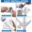 2 po. Hub double WYVD en PVC, drain en PVC blanc, raccord d'évacuation et d'évacuation, (paquet de 20)