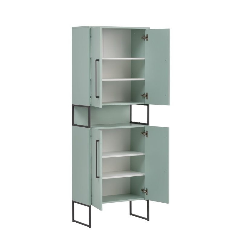 Limone Linen Cabinet, Mint