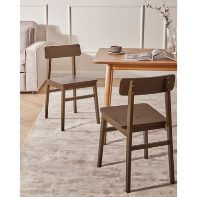 45cm H Solid Wood Side Chair