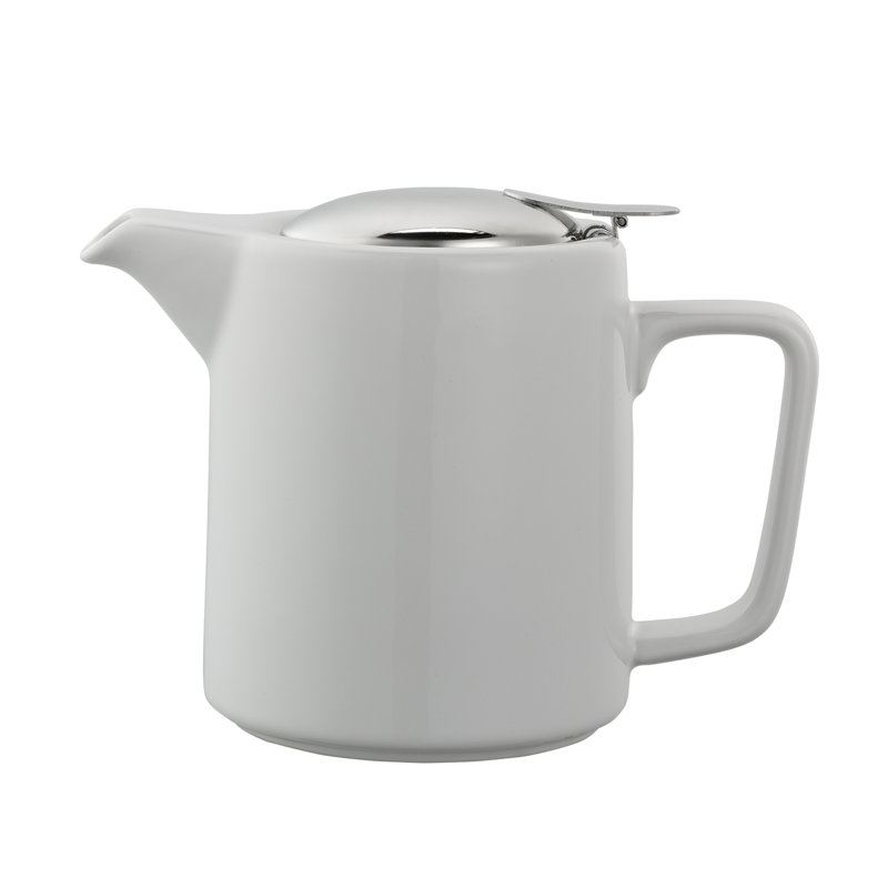 Théière en céramique, Blanc