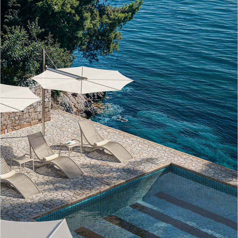Ibiza Slat Seat, Ecru