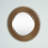 Wynona Engineered Wood Round Wall Mirror