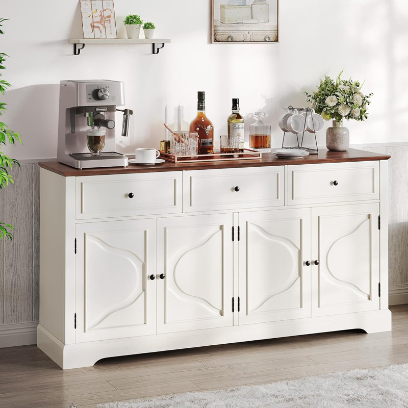 Buffet 4 portes 3 tiroirs