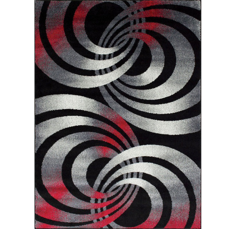 Hartlepool Abstract Indoor Rug, Rectangle 5' x 7'