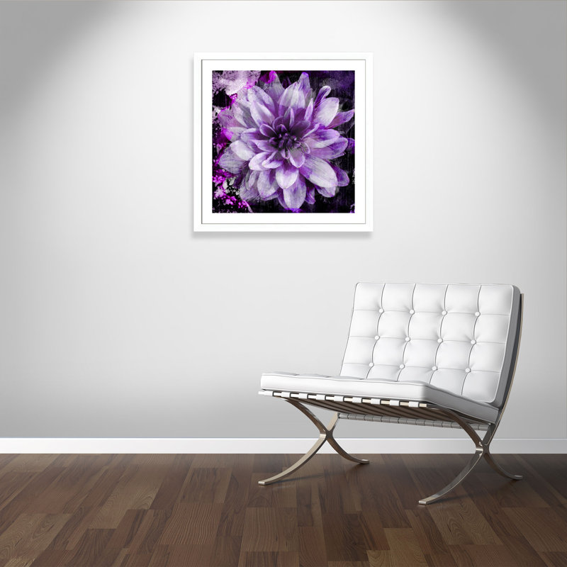 «Purple Bloom» par Eliezel, impression encadrée