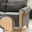 Terren 81" W Linen Striped Sofa-224278922