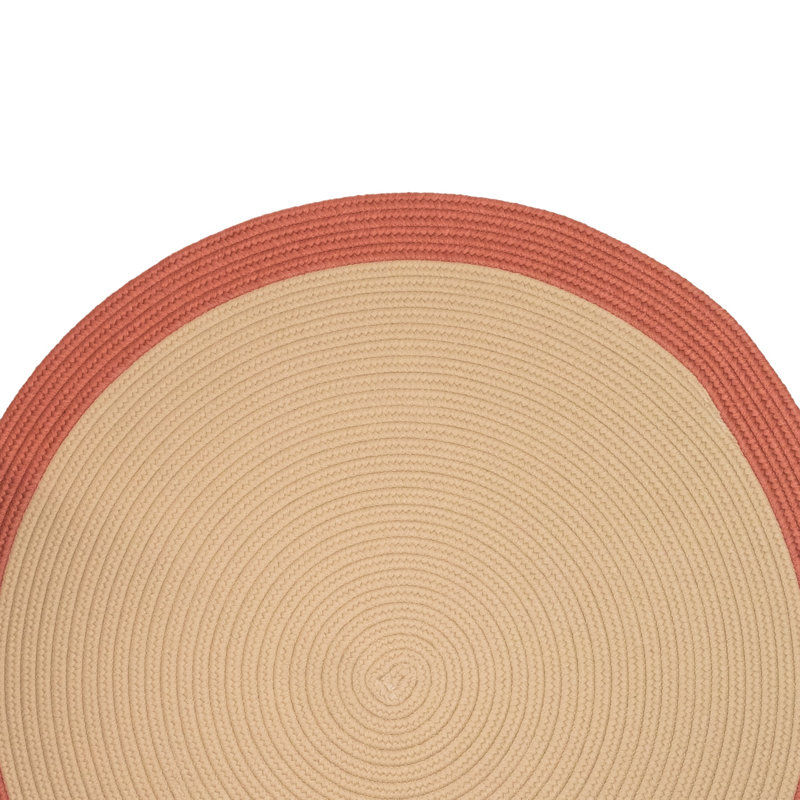Tapis rond intérieur / extérieur Cindylou, Rond 72 po