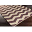 Tapis en jute / sisal à motif chevron tissé à la main et à plat Hermine-27044652