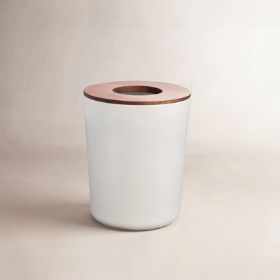 iDesign Eco Vanity Steel Waste Basket