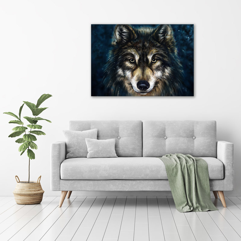 Wolves - No Frame Print on Canvas