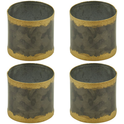 Galvanized Napkin Holder